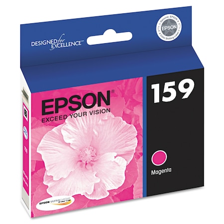 Epson (159) UltraChrome Hi-Gloss 2 Ink, Magenta T159320